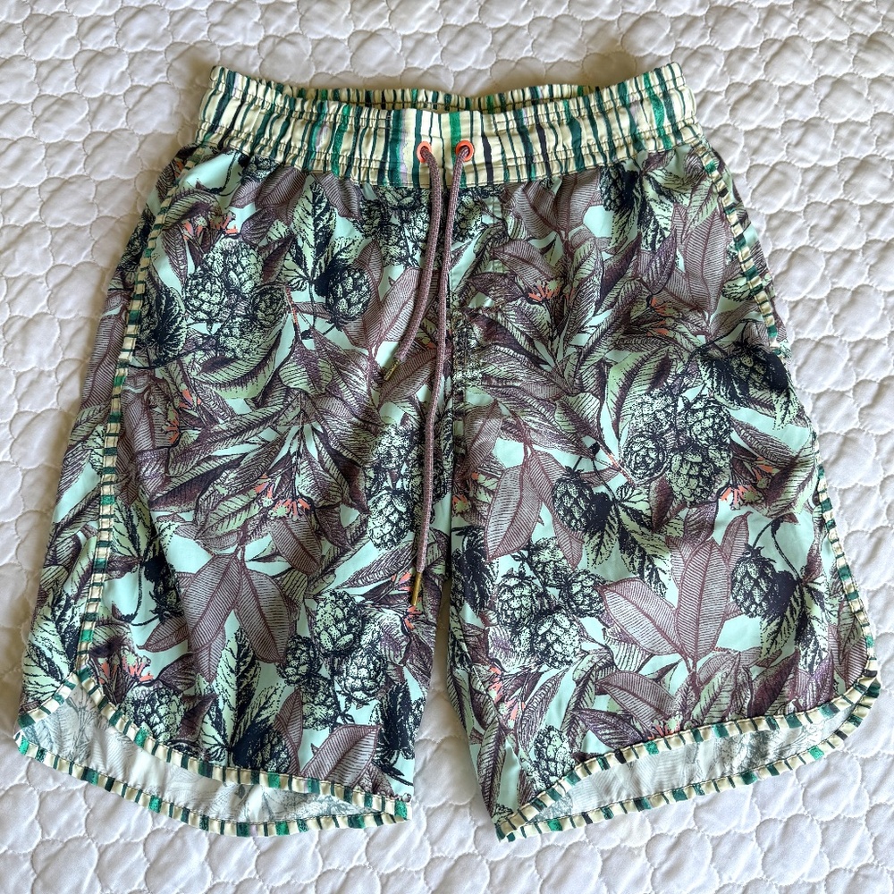 Maaji Tropical Swim Trunks Unlined Size Medium